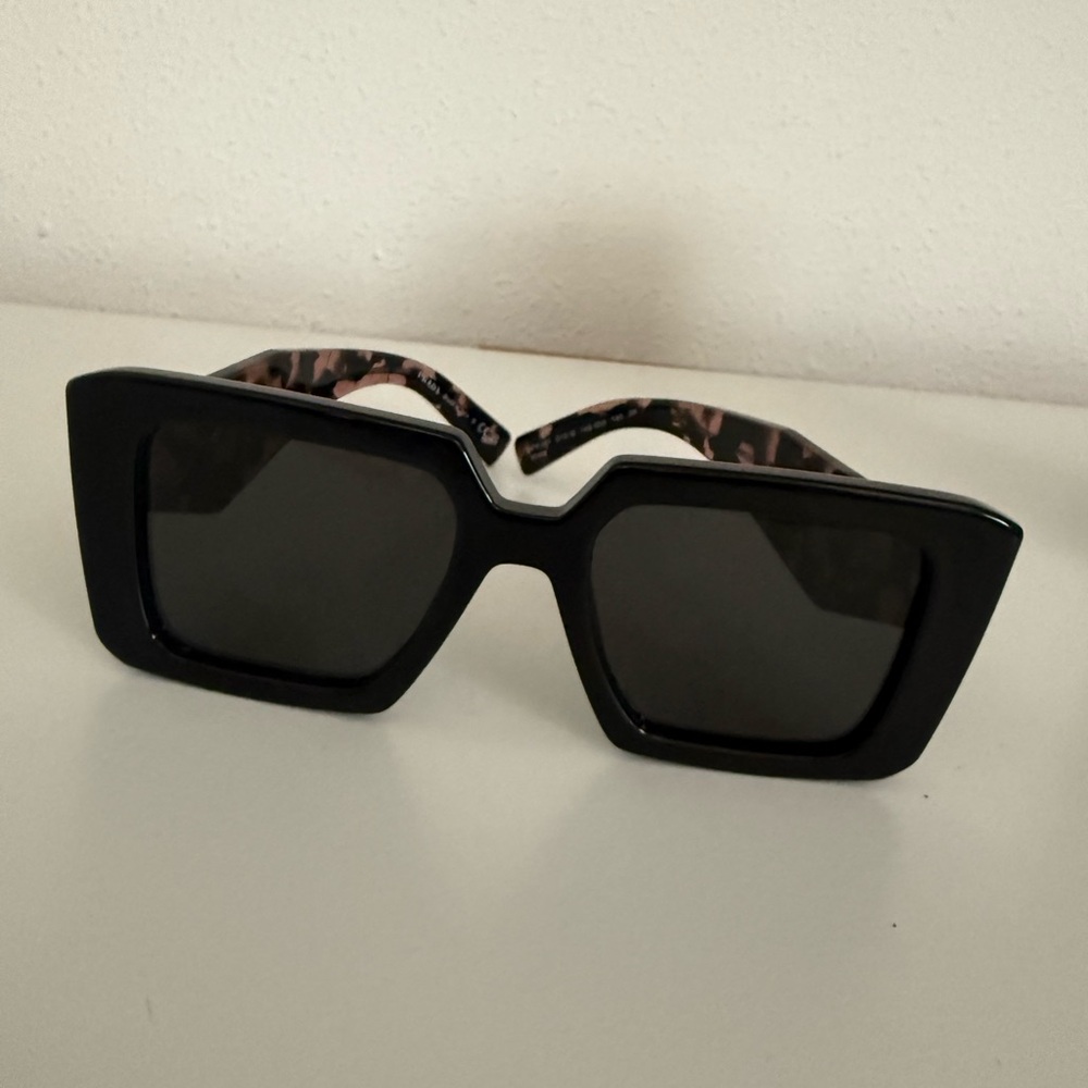 Prada Pink Tortouise Sunglasses - Picture 4 of 8